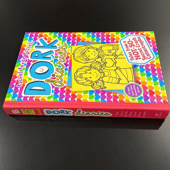 Dork Diaries #12: Tales from a Not So Secret Crush Catastrophe - Hardcover Novel - Picture 3 of 4